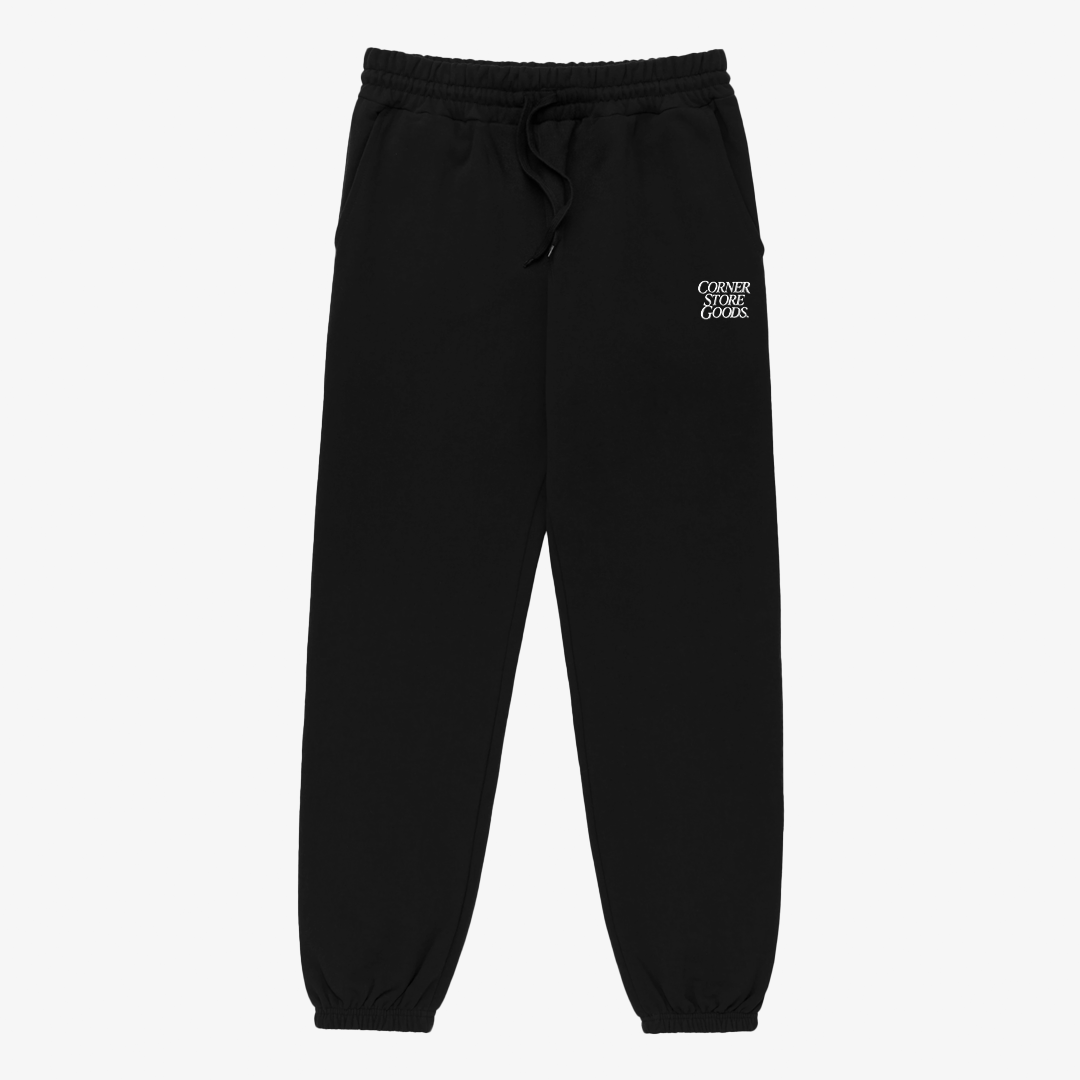Logo Sweatpants (Black)