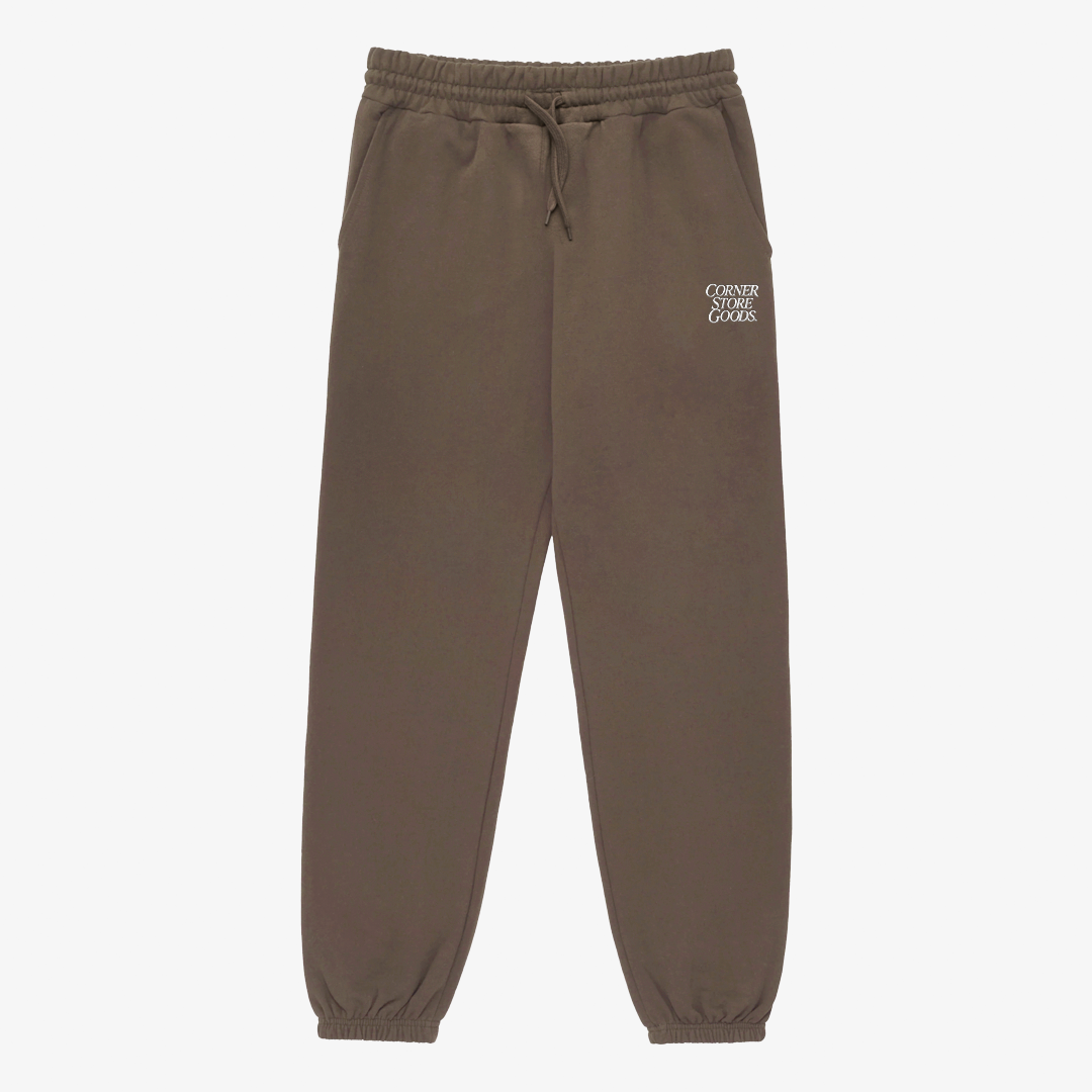 Logo Sweatpants (Brown)