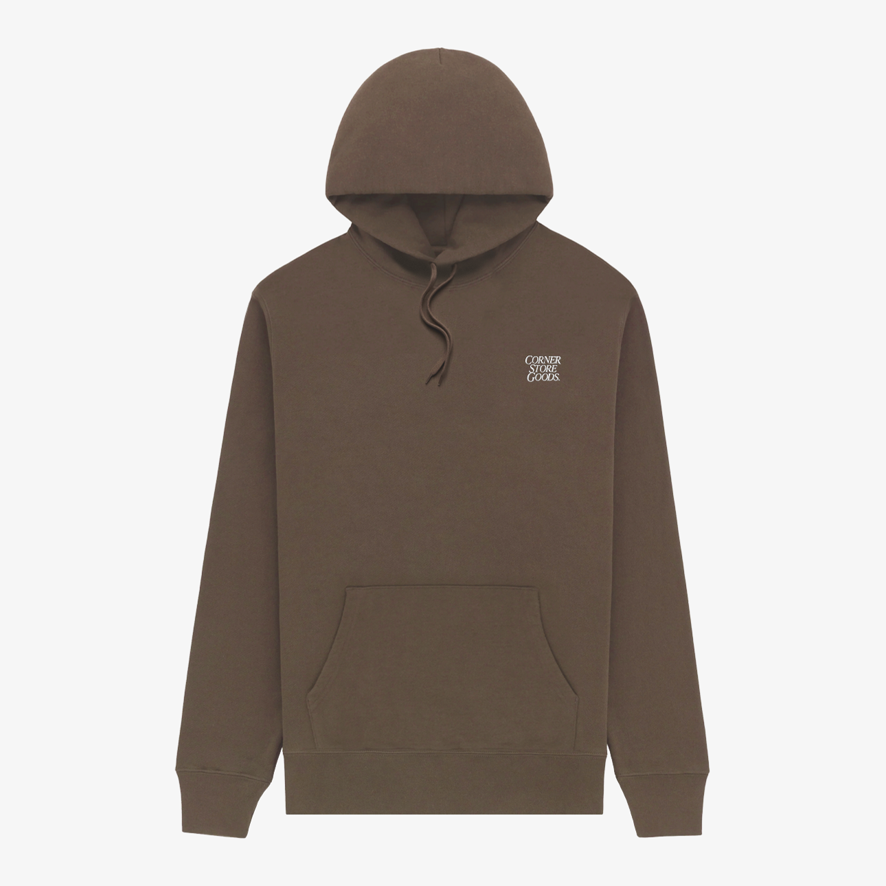 Logo Hoodie Sweatshirt (Brown)