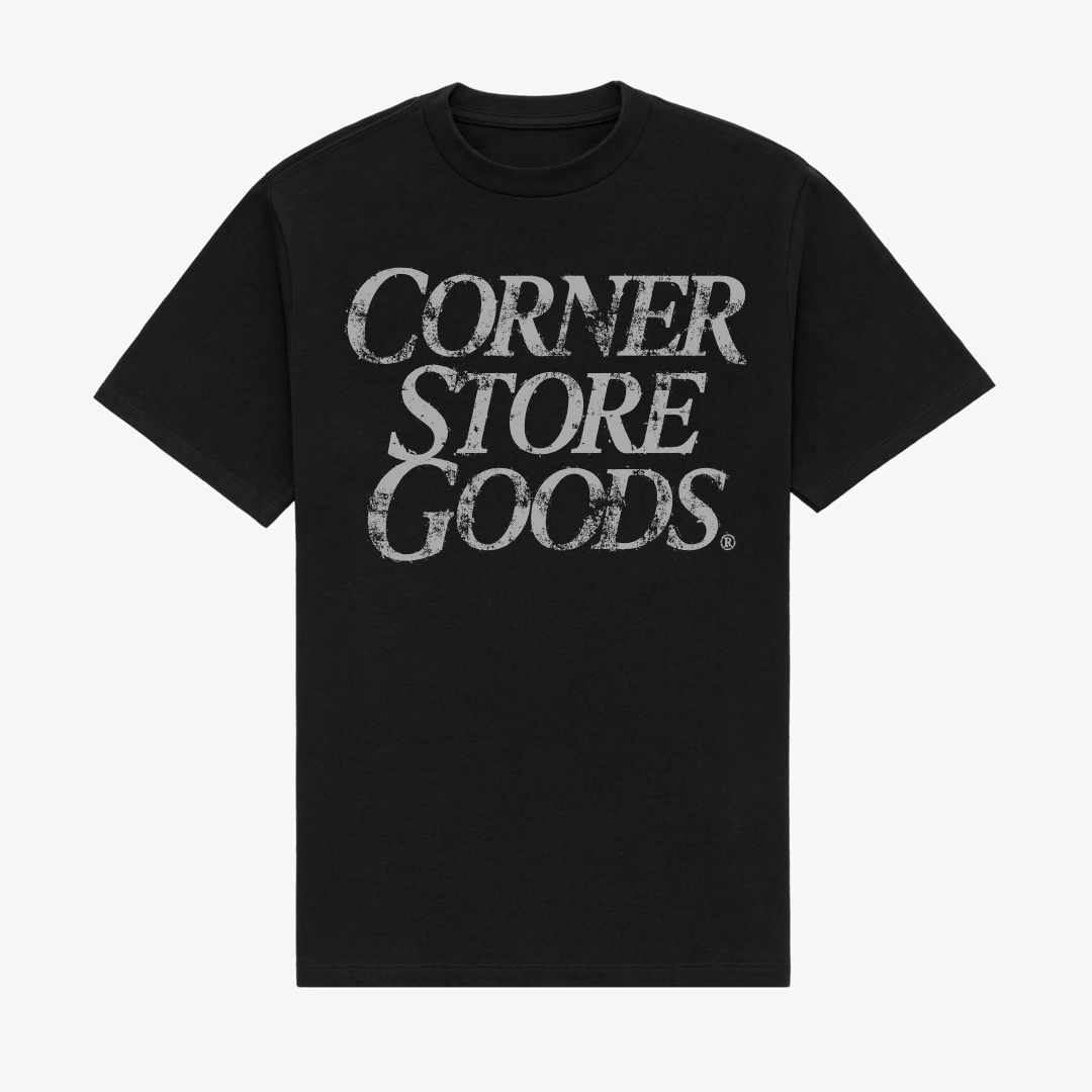 Ghost Sign Tee (Black)