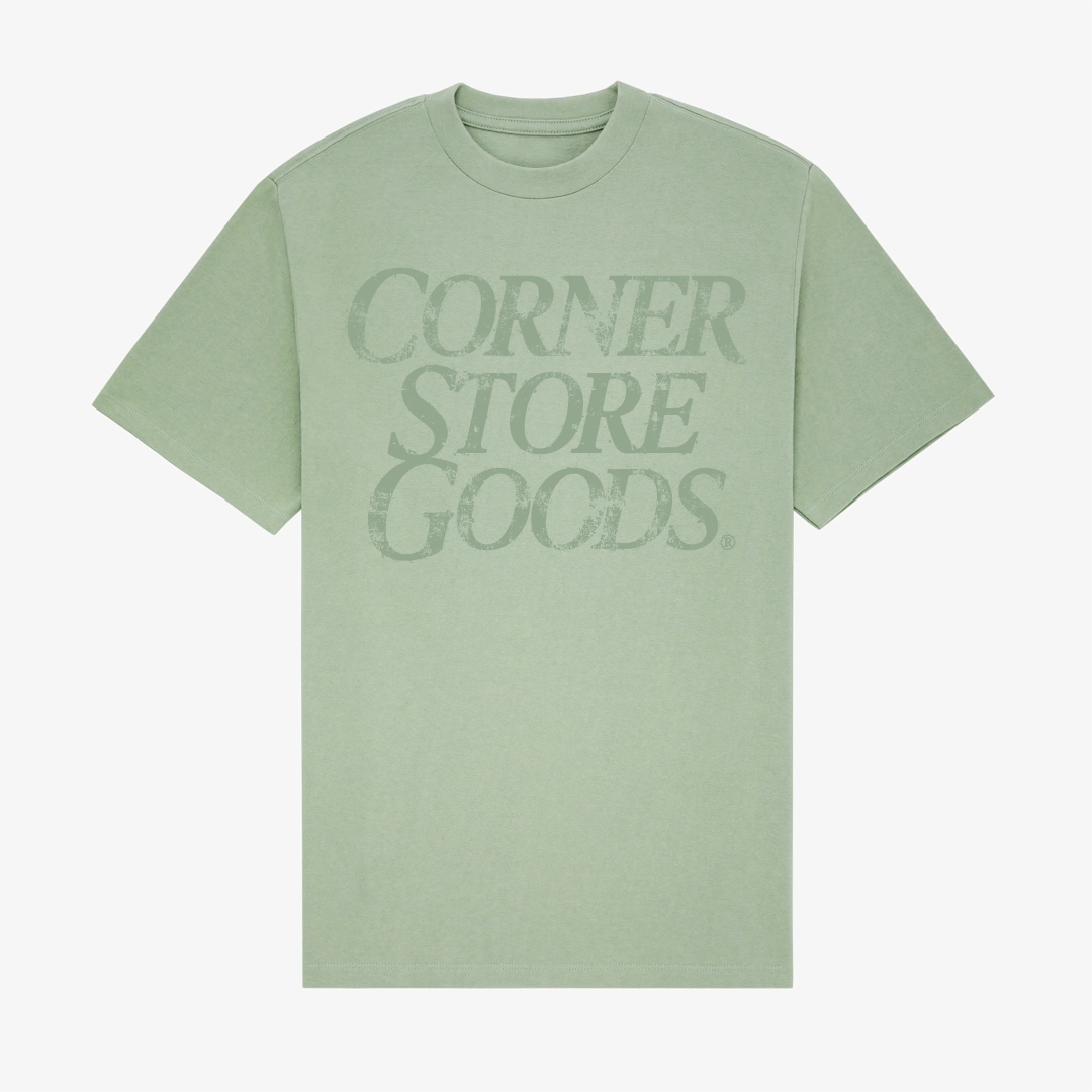 Ghost Sign Tee (Artichoke)