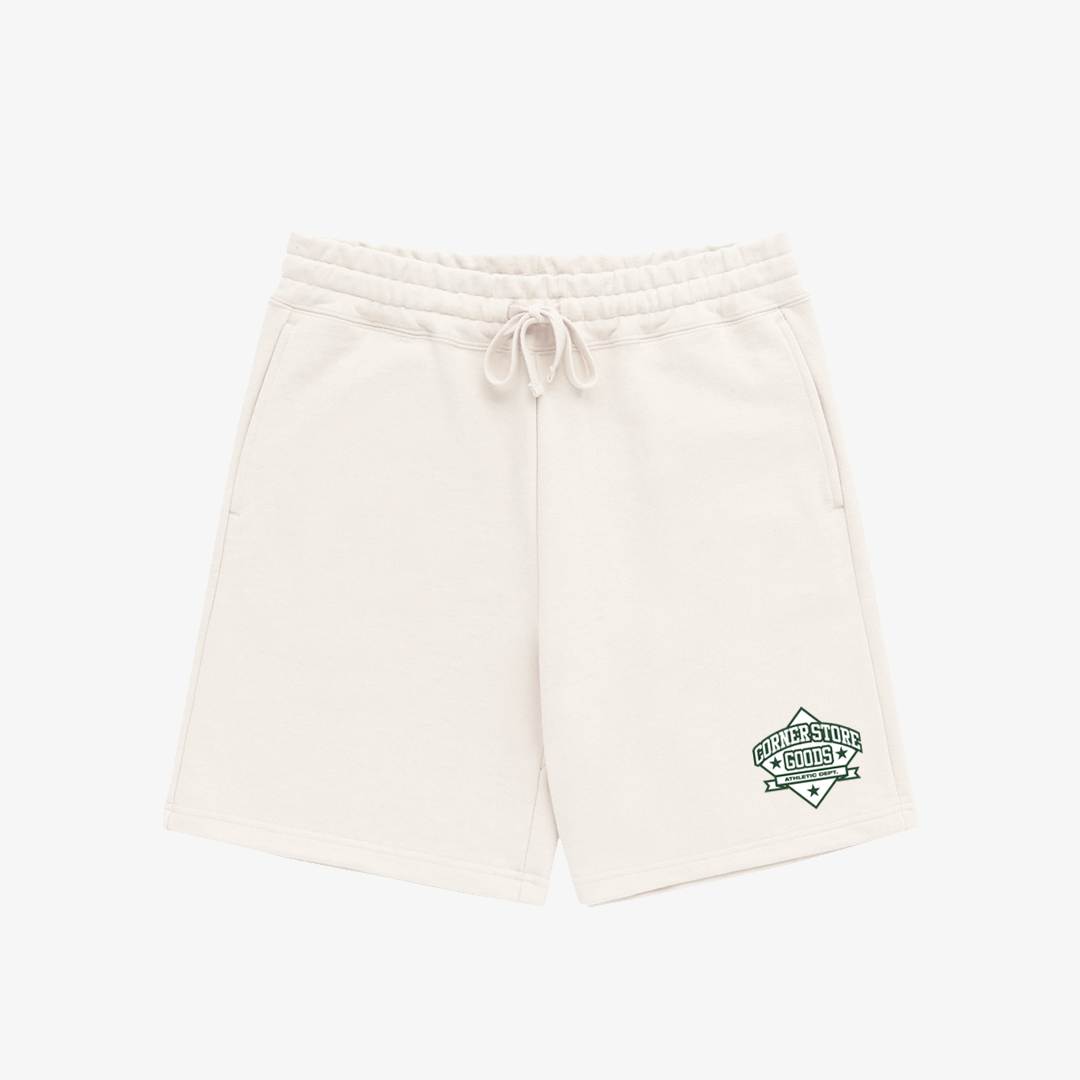 Varsity Shorts (Soft White)