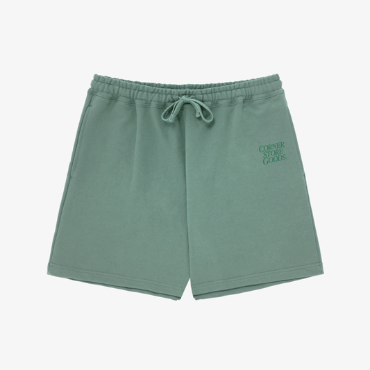 Pigment Dyed Shorts (Sage)